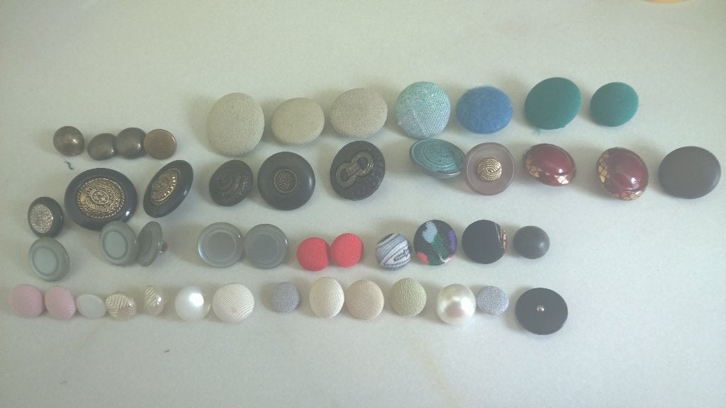 Knopen zonder gaatje, Hobby en Vrije tijd, Ophalen of Verzenden, Zo goed als nieuw, Knoop of Knopen