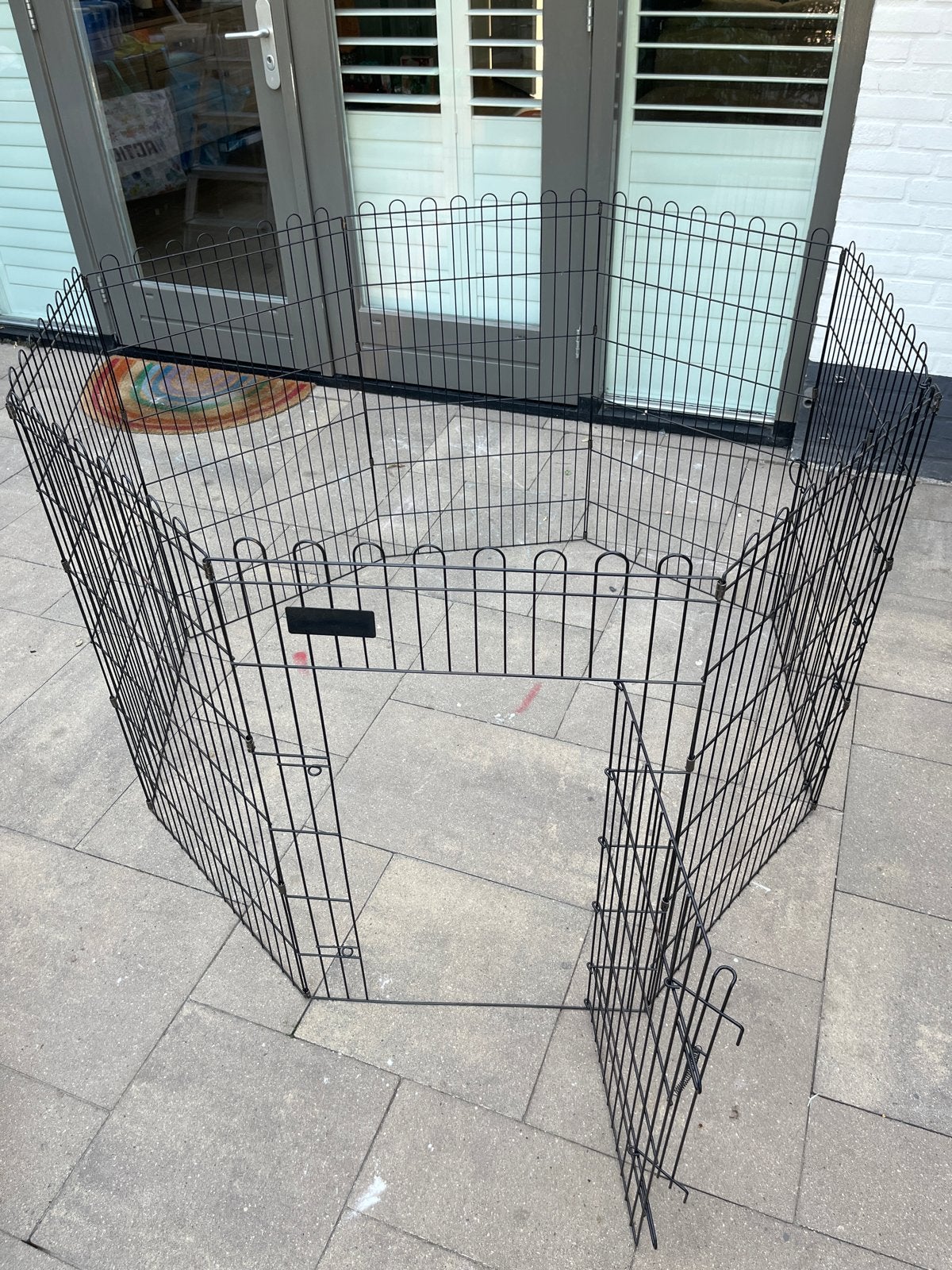 Opvouwbare ren / bench, Ophalen, Zo goed als nieuw, Hondenren