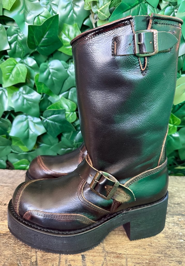 stoere vintage biker boots van Sendra maat 37, Bruin, Nieuw, Ophalen of Verzenden, Xx