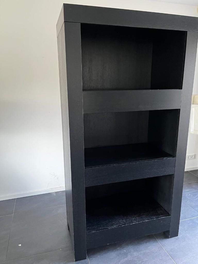 Wandmeubel kast met lades Wenge , zwart, Ophalen, Gebruikt