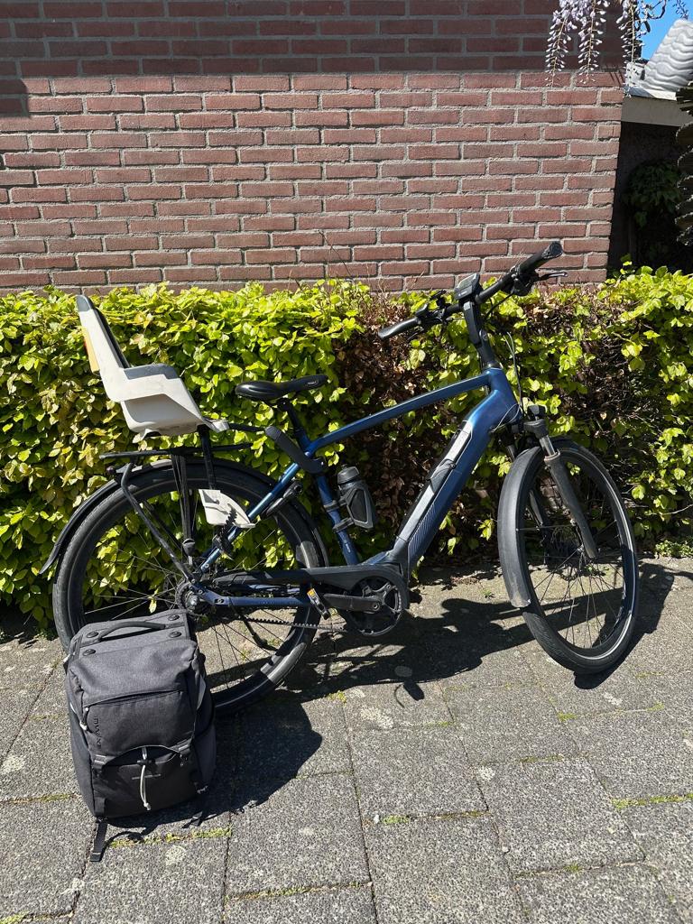 DUTCH-ID Infitity met Belt, Fietsen en Brommers, Elektrische fietsen, Gebruikt, 51 tot 55 cm, 50 km per accu of meer, Ophalen