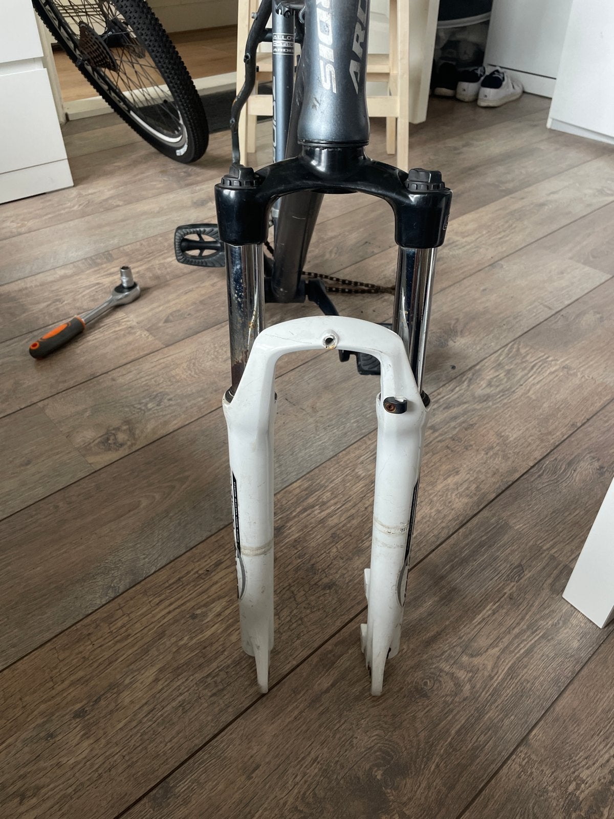 Ardis 26 inch fietsframe met voorvork, Ophalen, Frame, Gebruikt, Aluminium
