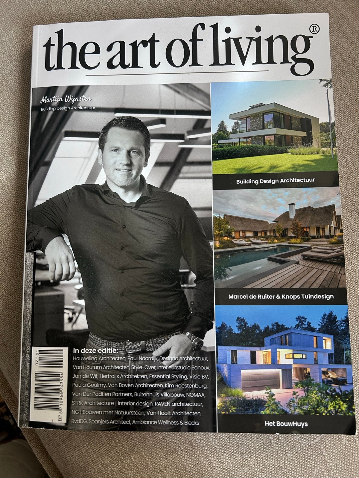 The Art of Living Magazine - 25e Jaargang - 5-2025, Boeken, Ophalen of Verzenden, Zo goed als nieuw, Glossy