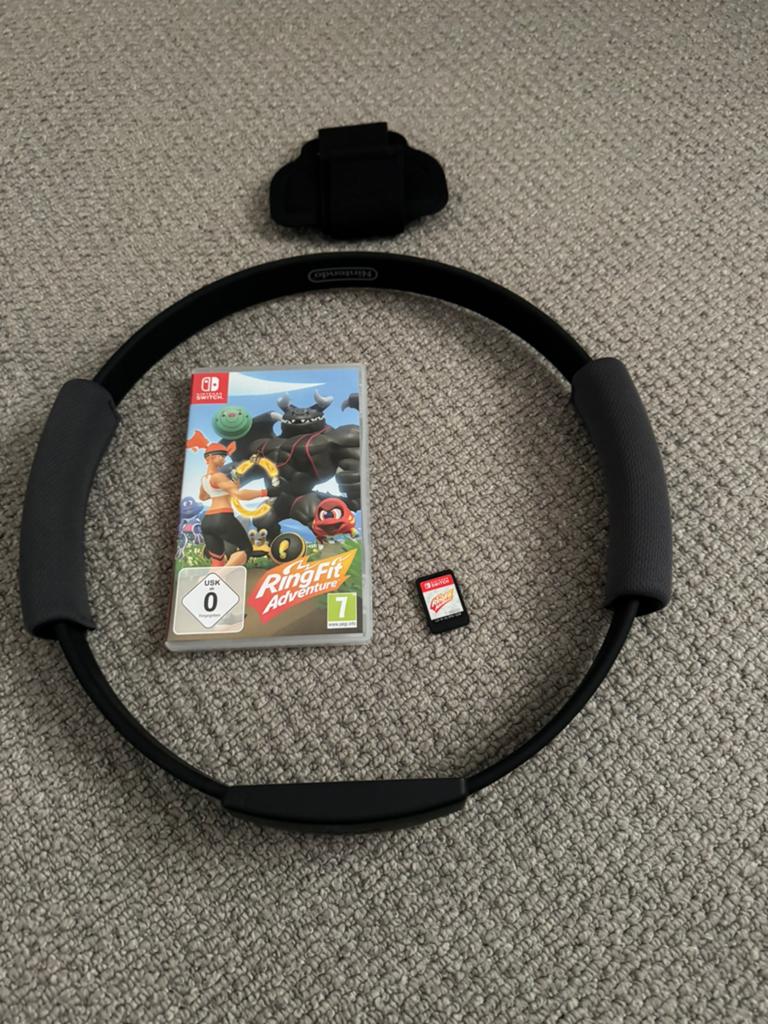 Nintendo Switch Ring Fit Adventure + Ring-Con - compleet!, Spelcomputers en Games, Games | Nintendo Switch, 1 speler, Ophalen of Verzenden