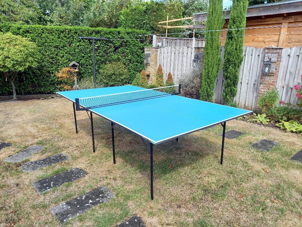 Tafeltennistafel, Ophalen, Gebruikt