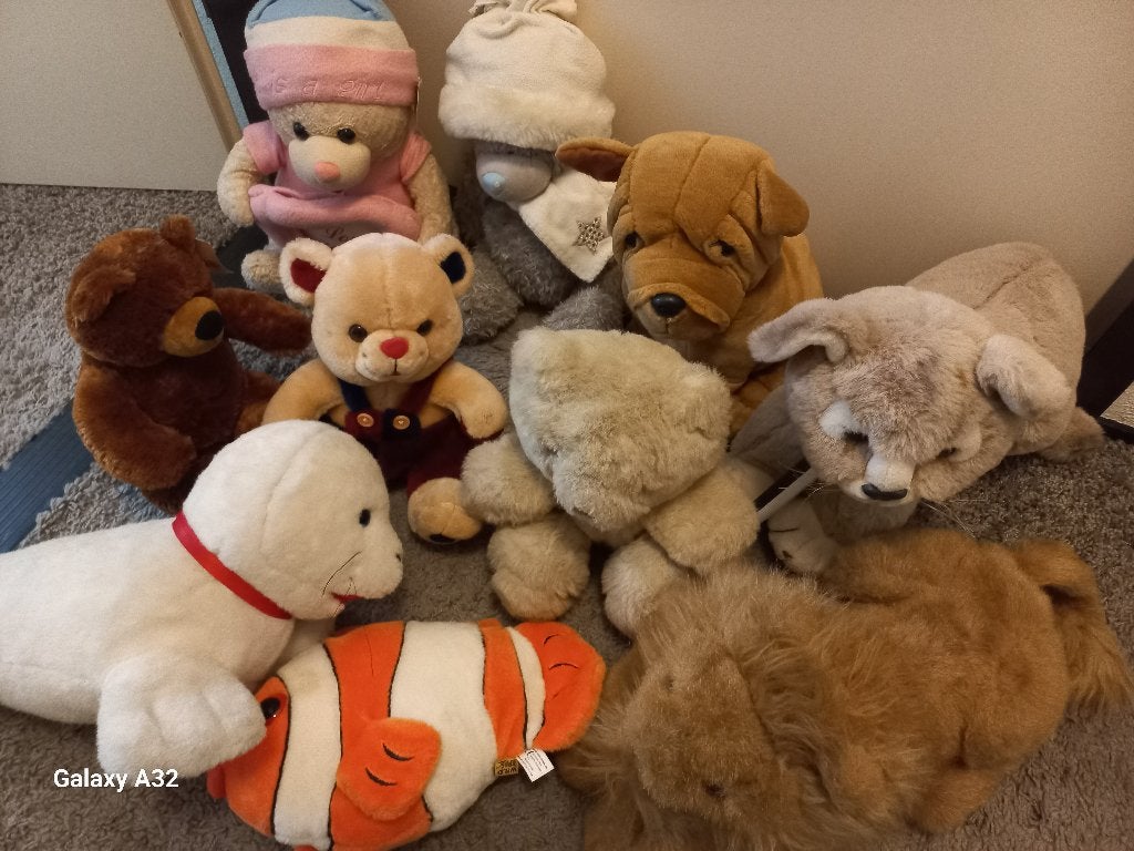 Partij (10) grote dieren knuffels ook per stuk vanaf 4 euro, Kinderen en Baby's, Overige merken, Overige karakters, Overige typen