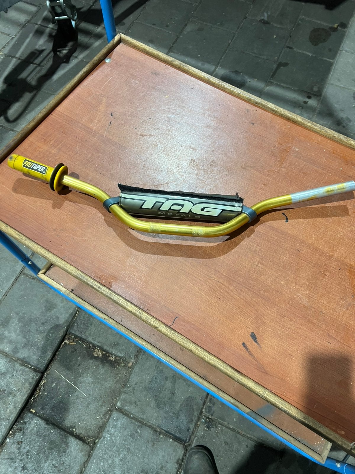 TAG stuur crosser crosmotor brommer 22mm buis, Ophalen of Verzenden, Zo goed als nieuw