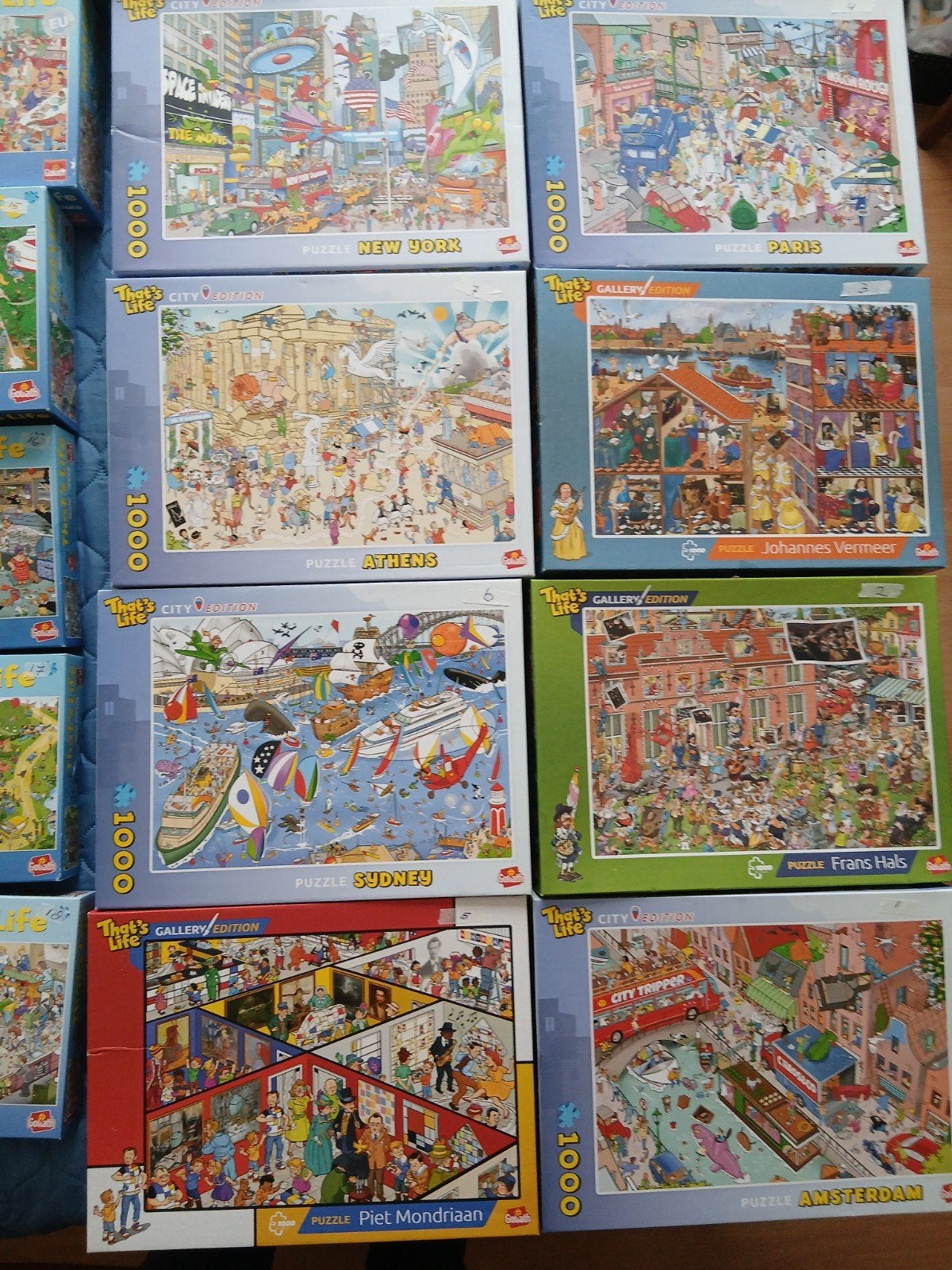 that's life puzzels, Ophalen, 500 t/m 1500 stukjes, Zo goed als nieuw