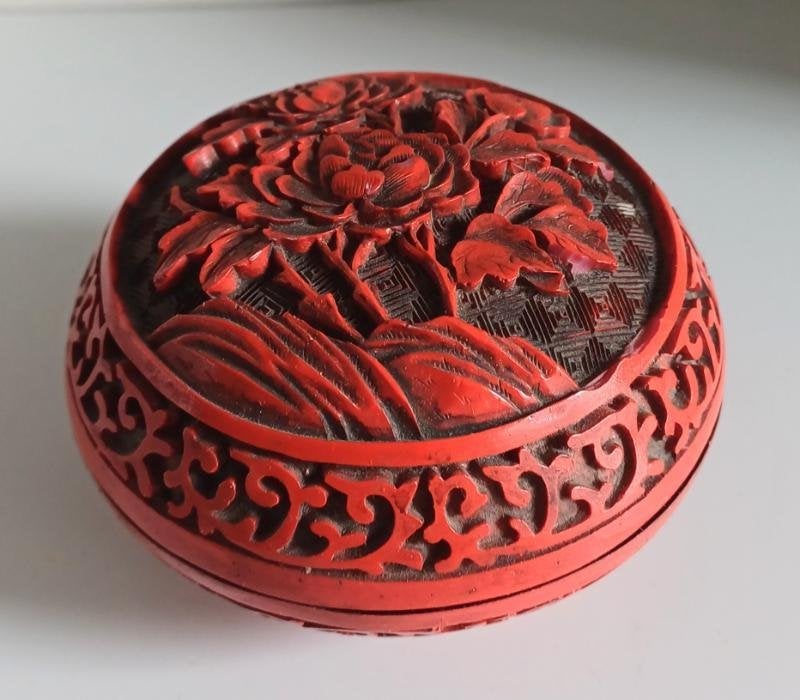 Chinese lakdoosje/dekseldoos, Ophalen of Verzenden