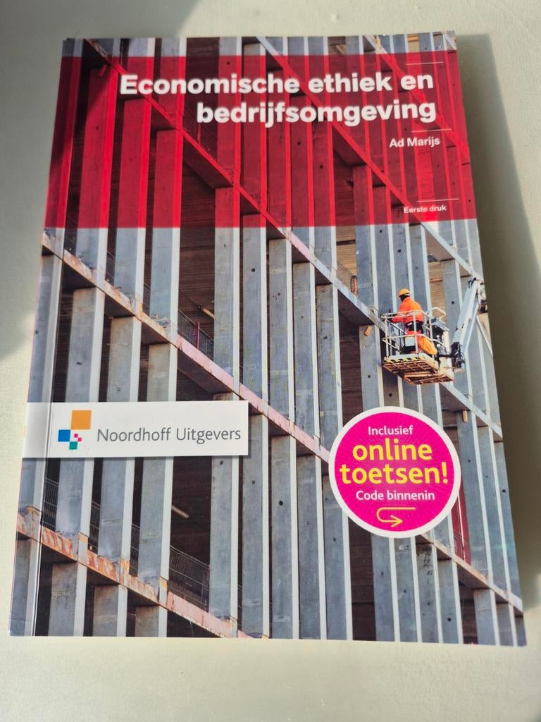Economische ethiek en bedrijfsomgeving - Ad Marijs, Ophalen, Ad Marijs, HBO, Zo goed als nieuw