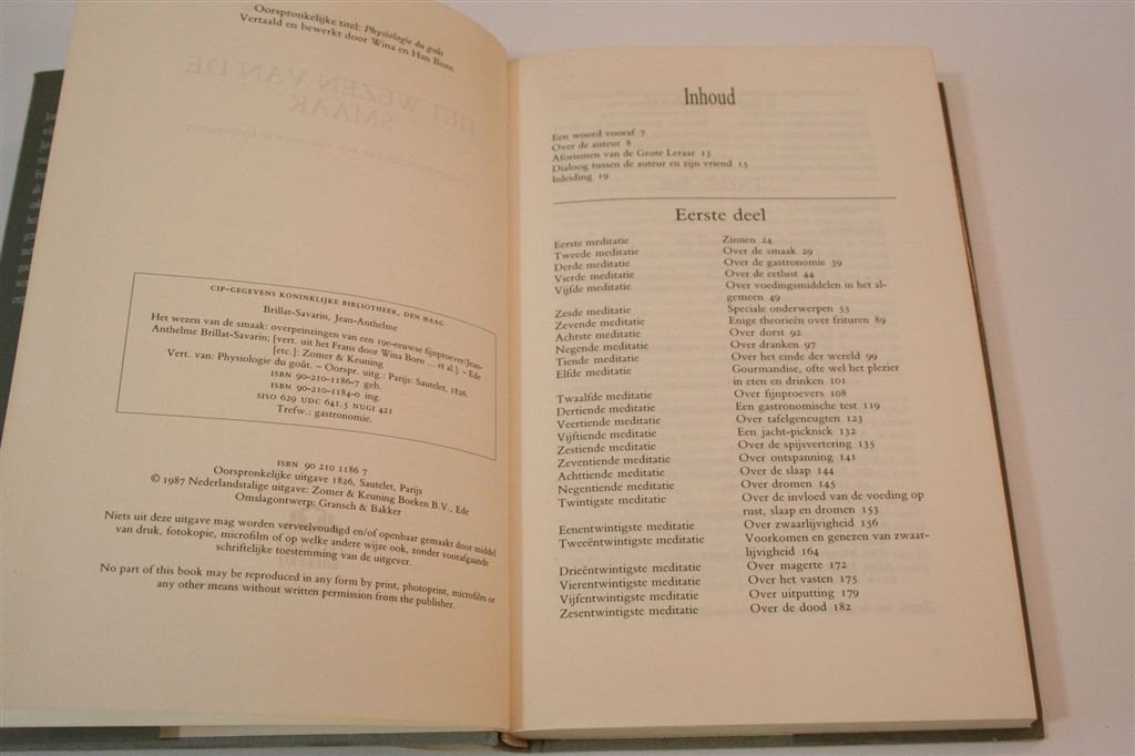 Wezen van de Smaak — 19e-eeuwse Fijnproever, Boeken, Ophalen of Verzenden, Gelezen