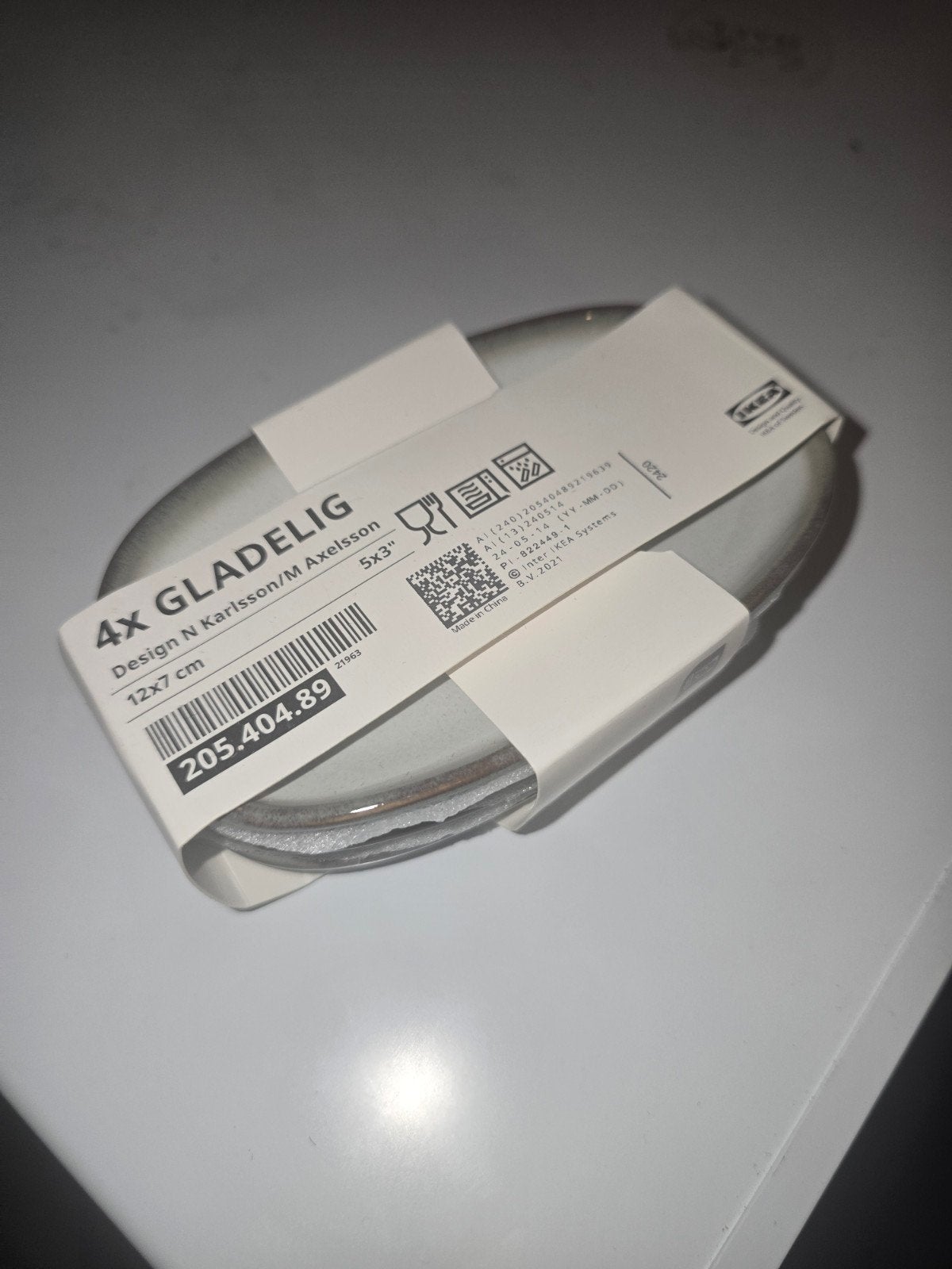 IKEA GLADELIG Servies - Borden, schaaltjes, mokken, bestek, Ophalen