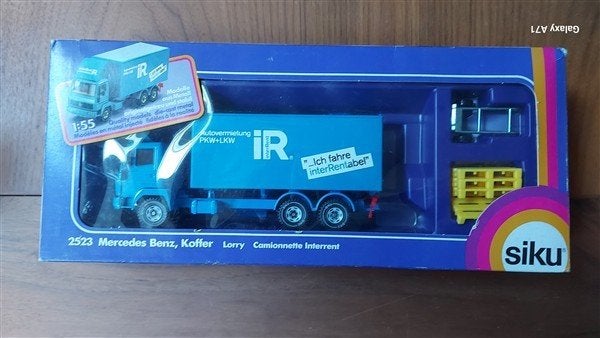 Siku 2523 Mercedes, Hobby en Vrije tijd, Modelauto's | 1:50, Ophalen of Verzenden, Zo goed als nieuw, Bus of Vrachtwagen, SIKU