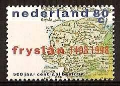 Nederland NVPH nr 1767 postfris 500 jaar Fryslan 1998, Postzegels en Munten, Ophalen of Verzenden, Na 1940, Postfris