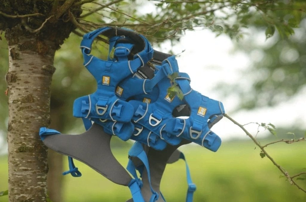 Ruffwear Front Range Harnas Blue Pool | Diverse Maten, Dieren en Toebehoren, Verzenden, Zo goed als nieuw