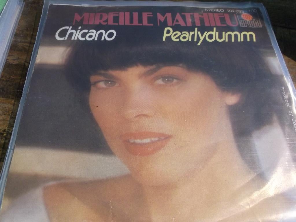 mireille matthieu Chicano 283, Gebruikt, 7 inch, Single, Ophalen of Verzenden