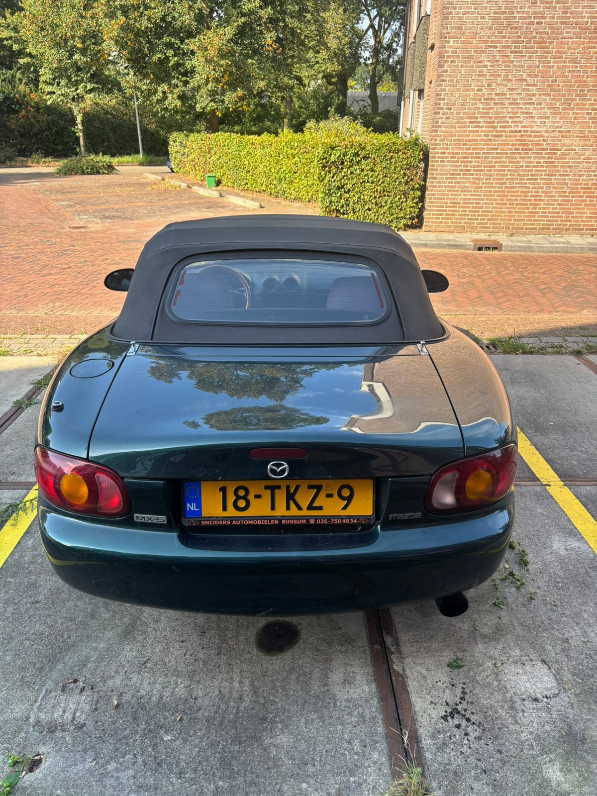 Mazda MX-5 NB achterklep schadevrij, Ophalen of Verzenden, Mazda, Achterklep