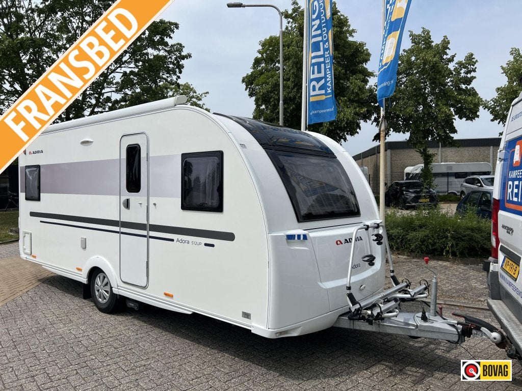 Adria Adora 512 UP Thule Luifel Mover Volaut, Rondzit, Bedrijf, 5 tot 6 meter, 1250 - 1500 kg
