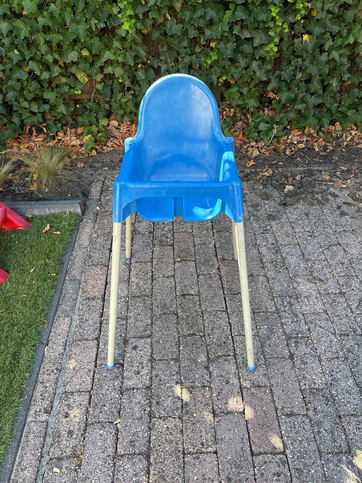 Blauwe Ikea kinderstoel, Kinderen en Baby's, Ophalen, Gebruikt, Overige typen