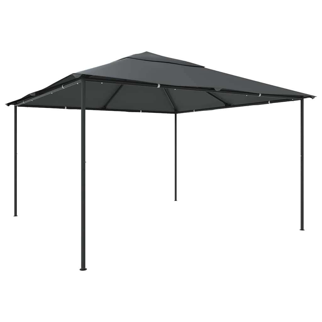 Paviljoen 4x4, partytent prieel 4 x 4 m antraciet GRTS BZRGD, Verzenden, Partytent, Nieuw, Nvt