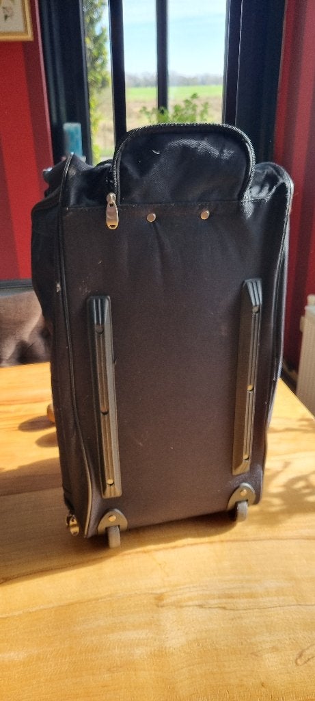 *** Reis tas op wieltjes 50x 25 x 25 cm WEG = Weg, Sieraden, Tassen en Uiterlijk, Tassen | Reistassen en Weekendtassen, Zwart