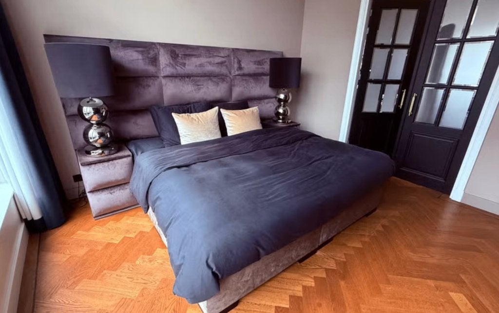 Boxspring luxe, Huis en Inrichting, Ophalen, Tweepersoons, Zo goed als nieuw, Overige maten