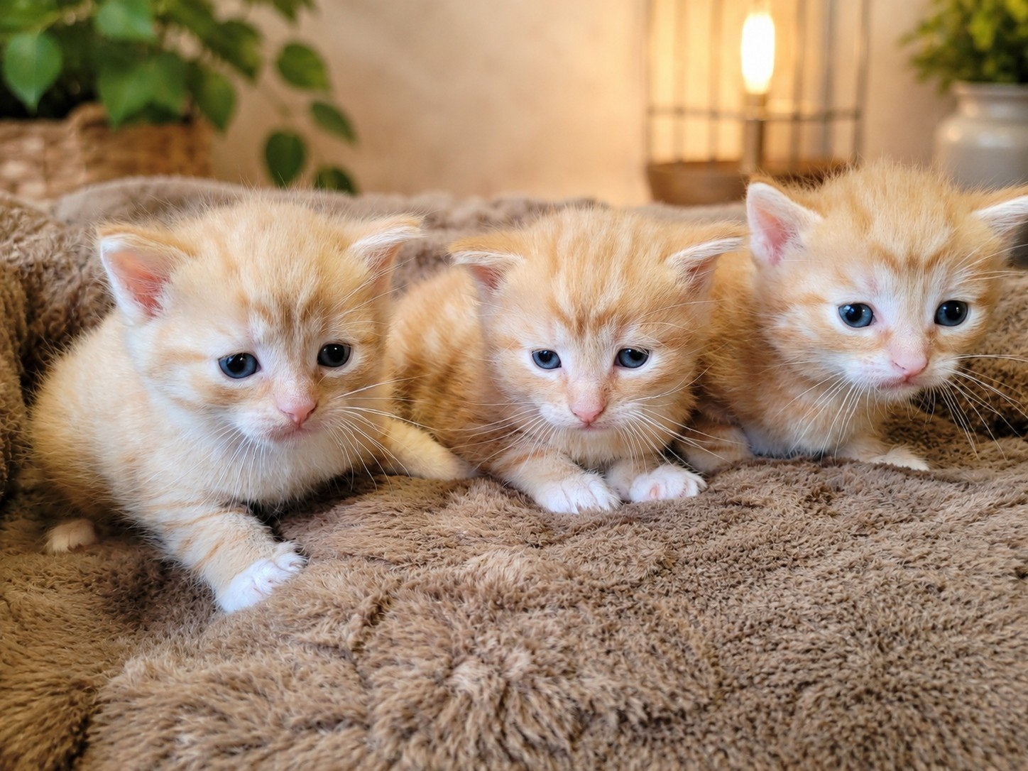 3 rode kittens zoeken een fijn plekje, Dieren en Toebehoren