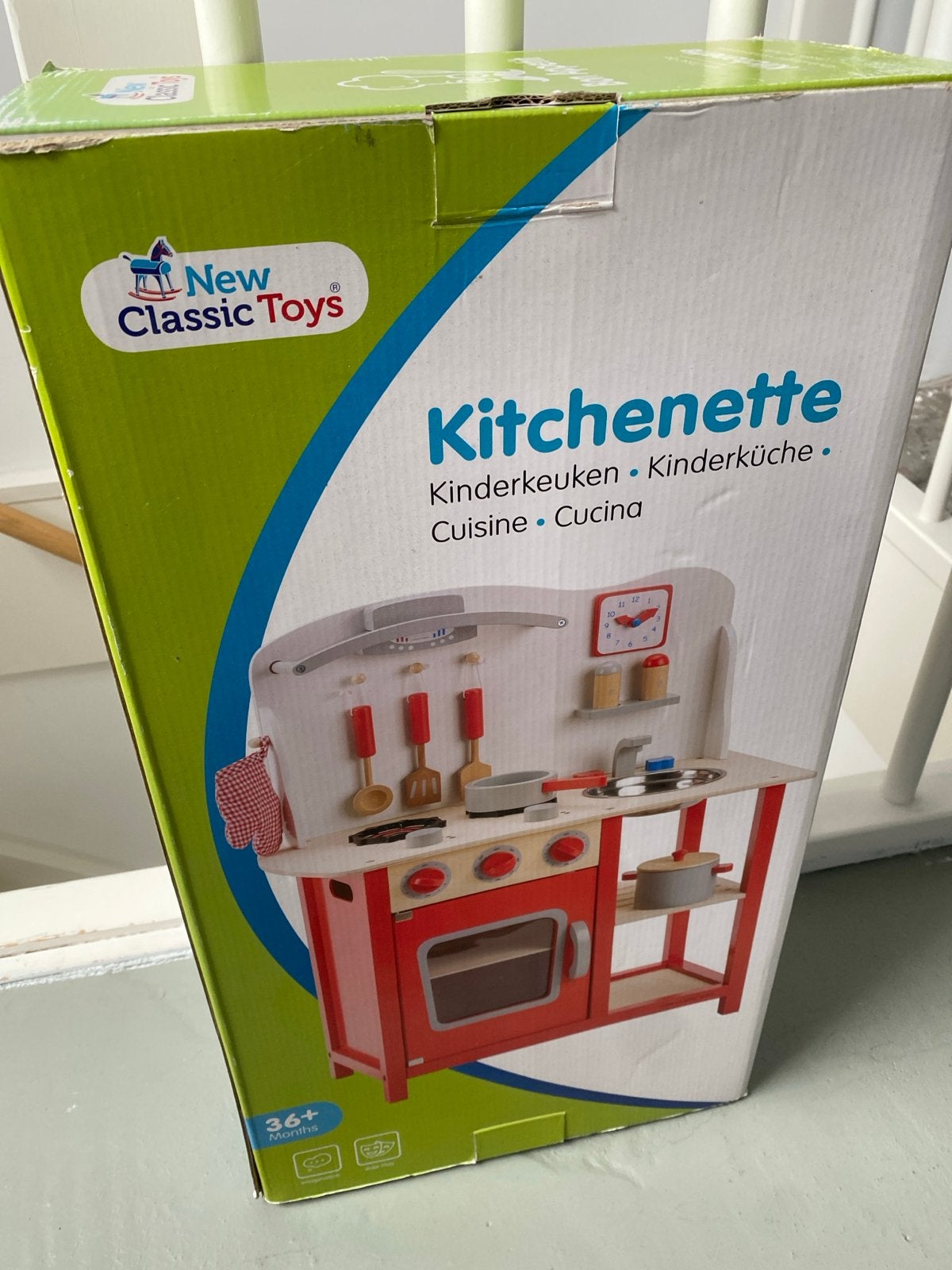 Classic Toys Houten Speelkeuken - in doos, Ophalen of Verzenden, Gebruikt, Hout, Speelkeuken