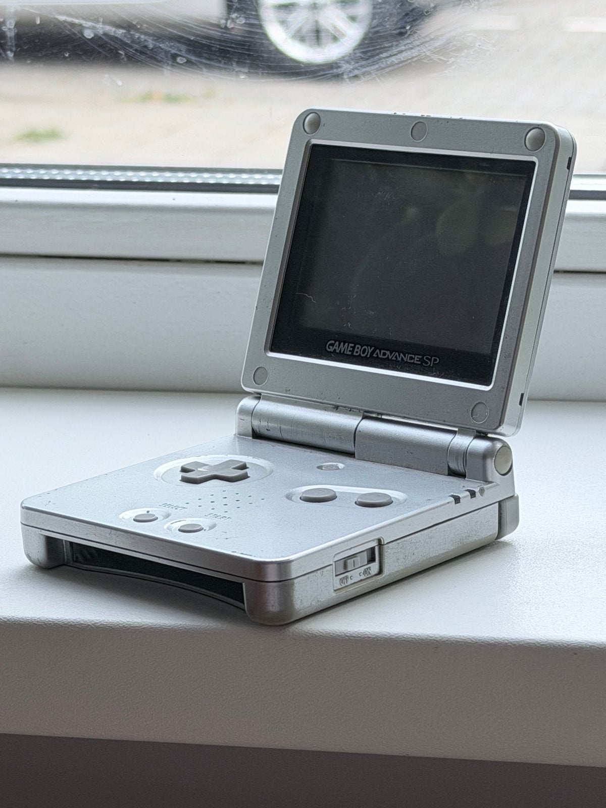 Game Boy Advance SP - Zilverkleurig, Ophalen of Verzenden, Gebruikt