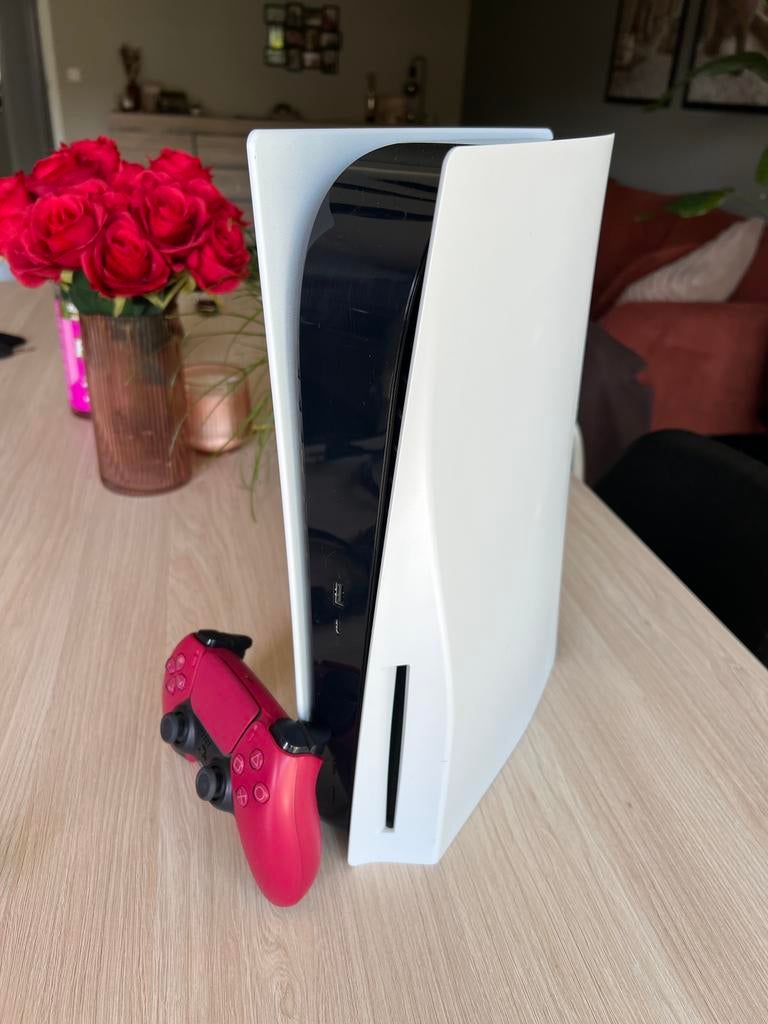 PS5 Disk Edition– Zeer Goede Staat, Ophalen of Verzenden, Zo goed als nieuw