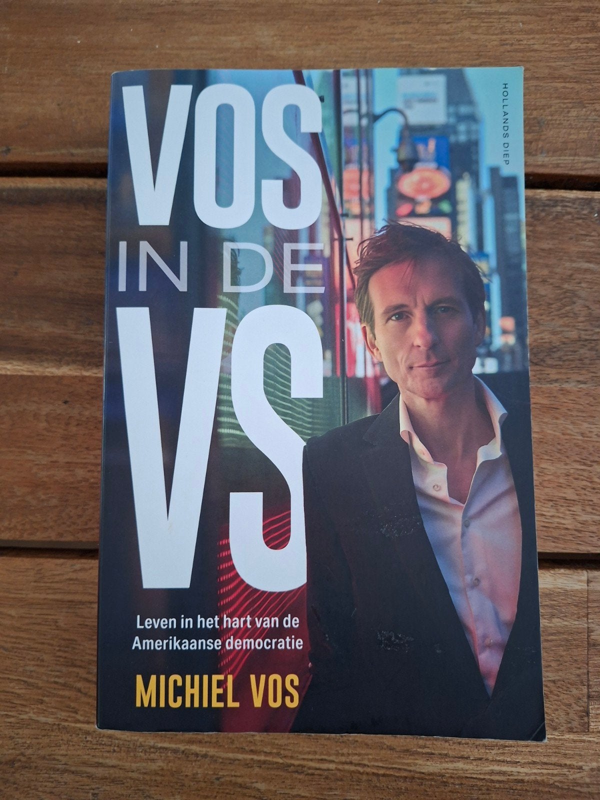 Vos in de VS - Michiel Vos, Ophalen of Verzenden, Zo goed als nieuw, Michiel Vos, Politiek