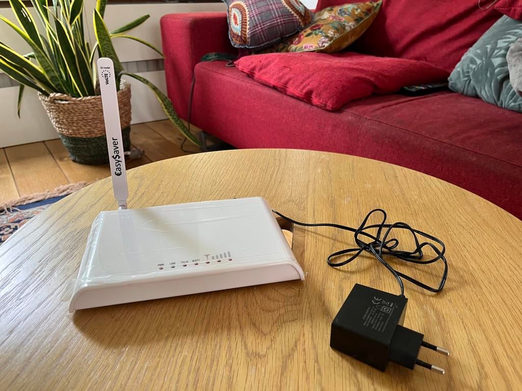 EasySaver 8848 4G VoLTE terminal WIT, Telecommunicatie, Ophalen of Verzenden, Zo goed als nieuw, 1 handset