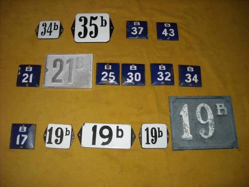huisnummer 17b 19b 21b 25b 30b 32b 34b 35b 37b 43b b oud 17, Ophalen of Verzenden