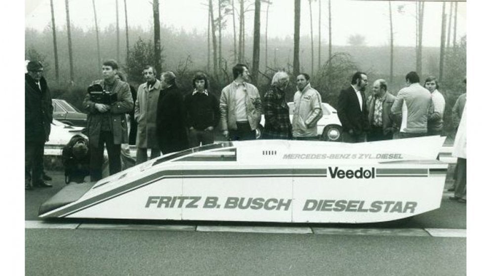 Mercedes-Benz 1975 DieselStar Weltrekord Auto, foto 2