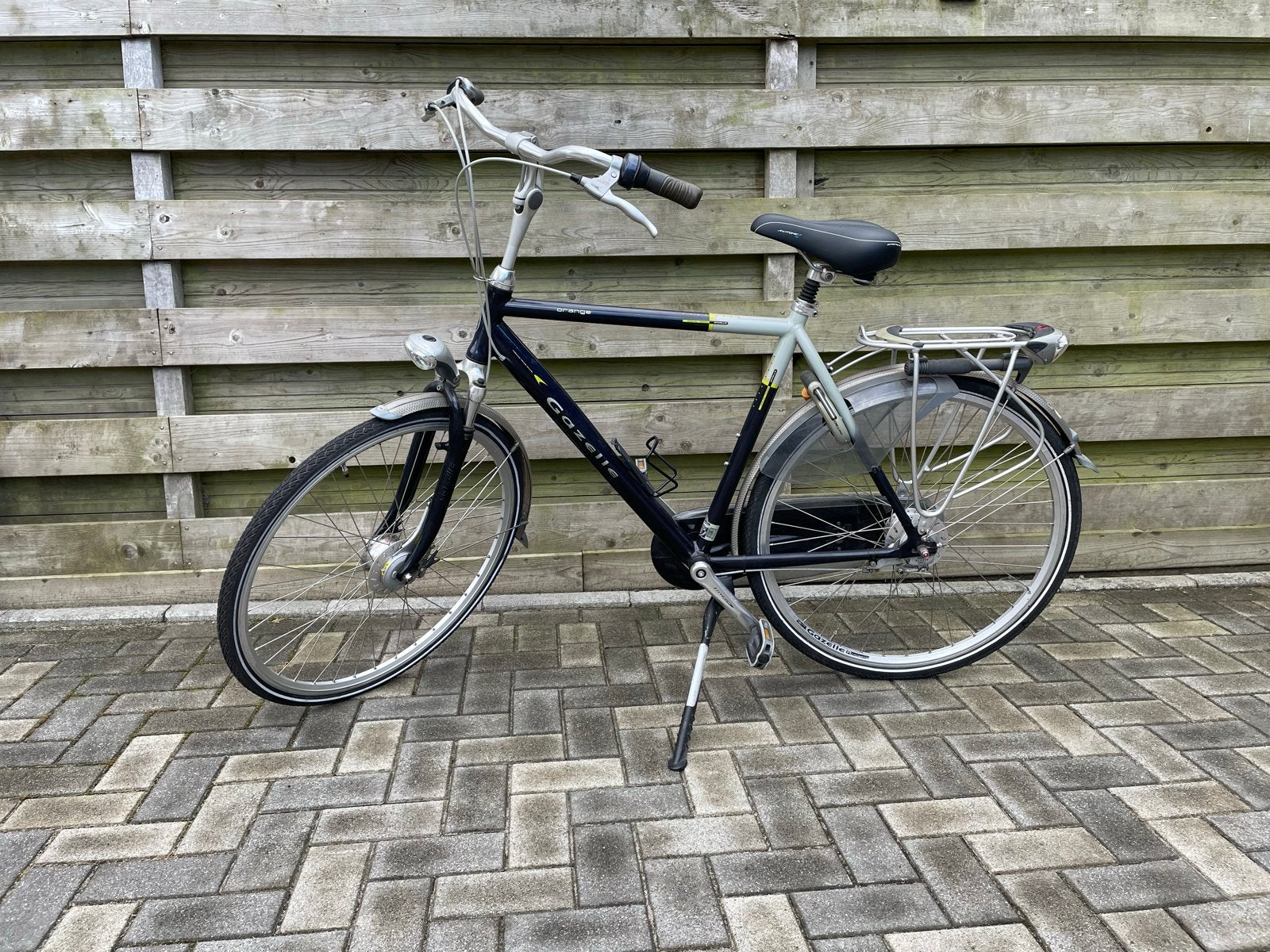 Gazelle herenfiets - Comfortabel en betrouwbaar, Ophalen, Gebruikt, Versnellingen, 57 tot 61 cm