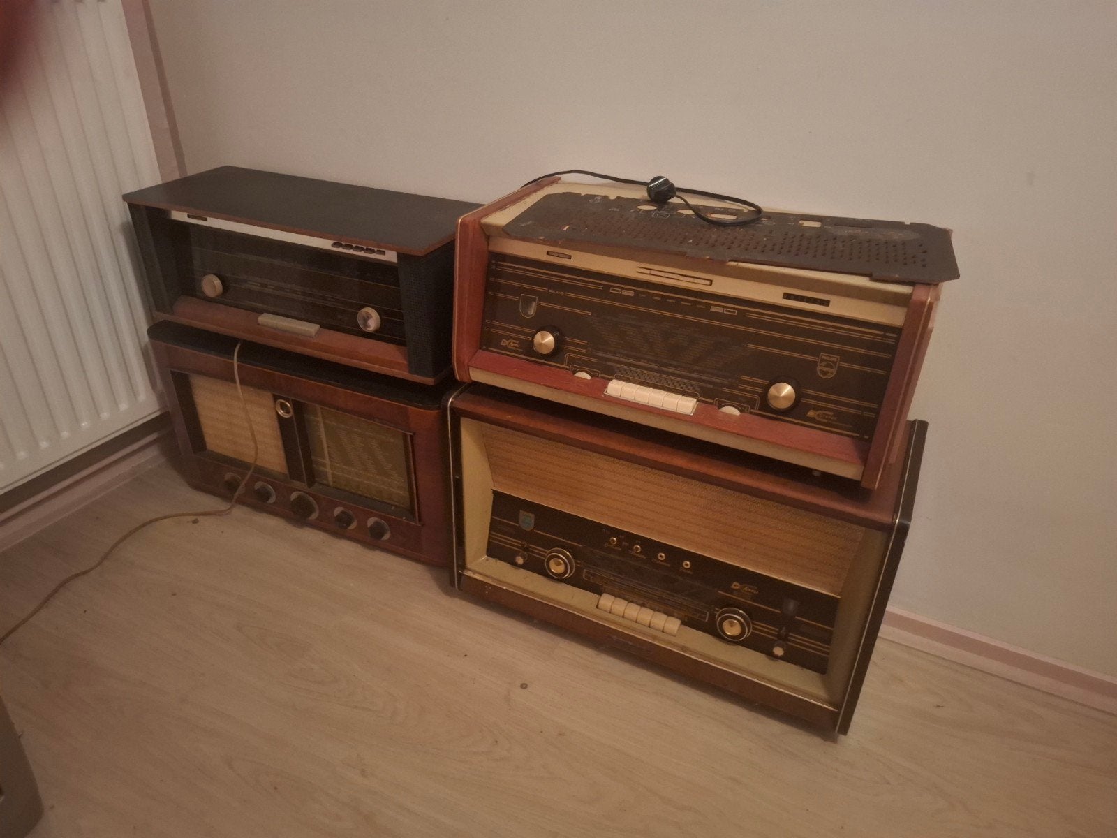 antieke radios uit verzameling., Ophalen of Verzenden