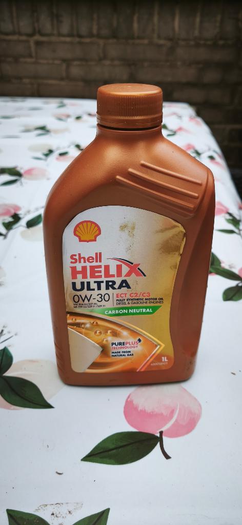 Nieuw: Shell Helix Ultra 0W-30 Motorolie – 1 Liter, Ophalen