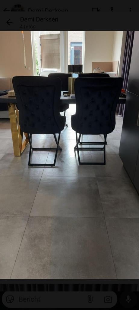 Eetkamerstoelen Rixos, Ophalen, Rond, Eric kuster style, 50 tot 100 cm