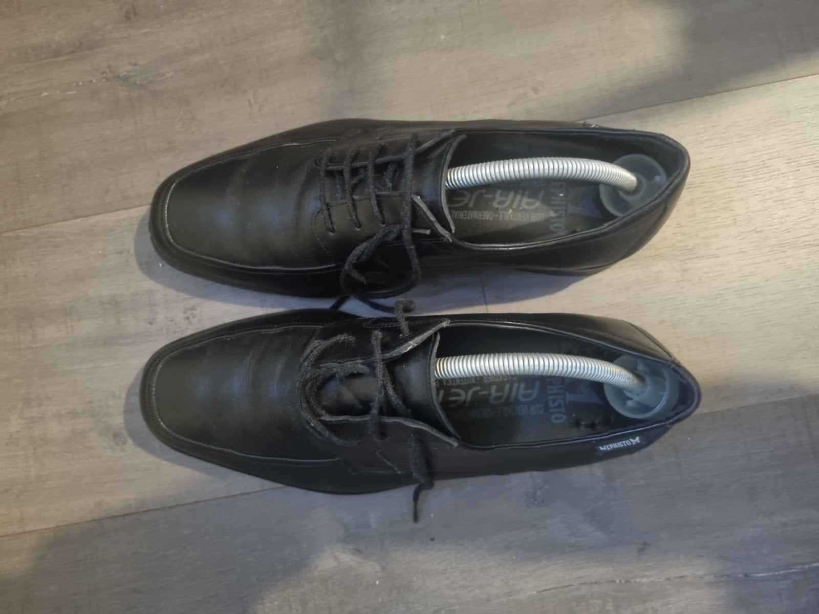Mephisto herenschoenen EUR 8,5 zwart met schoenenspanners, Zwart, Ophalen of Verzenden, Mephisto, Gedragen
