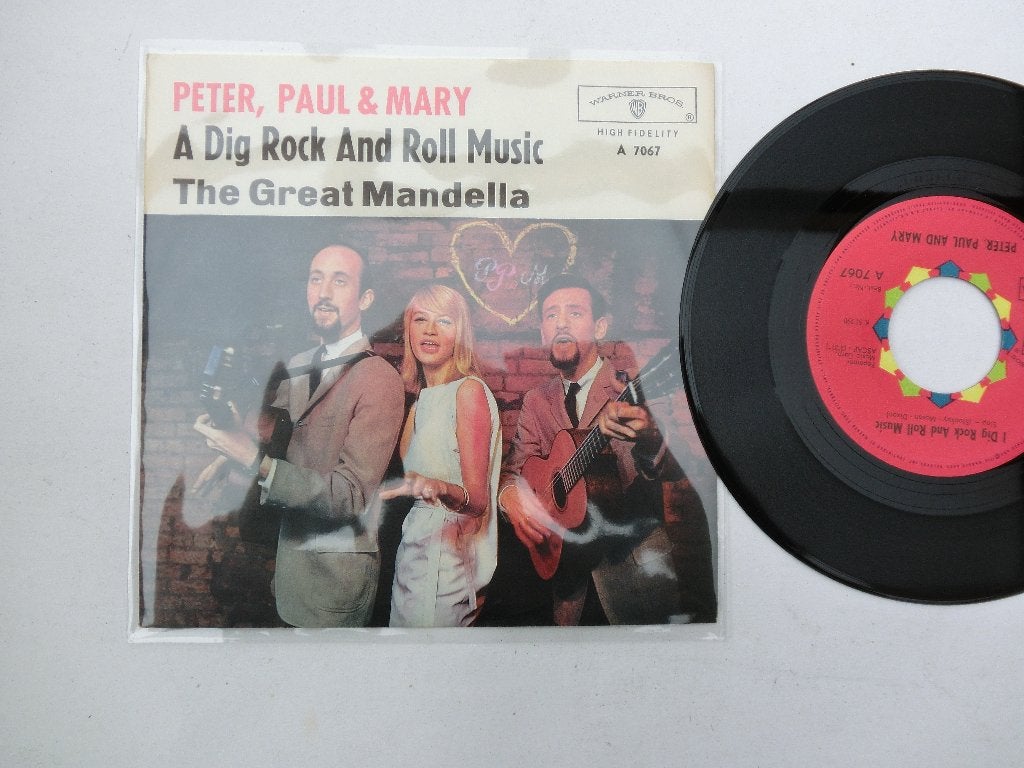Peter,Paul & Mary A dig rock and roll music, Ophalen of Verzenden, Zo goed als nieuw, 7 inch, Pop