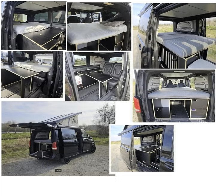 camper inbouw - mercedes V-klasse interieur, 120 cm breed, Ophalen, Zo goed als nieuw