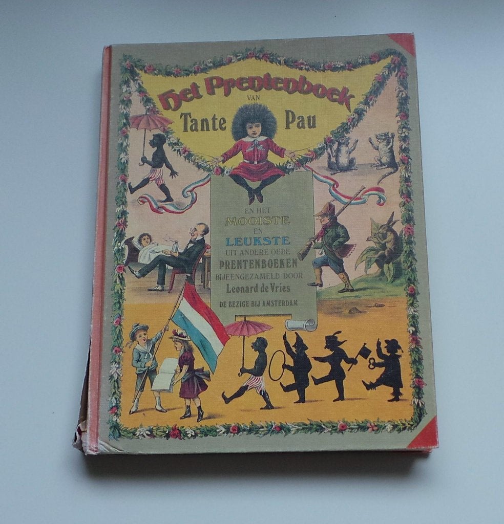Nostalgische kleurpl. verhalen Het prentenboek van tante Pau, Ophalen, Gelezen, Leonard de Vries, Prentenboek