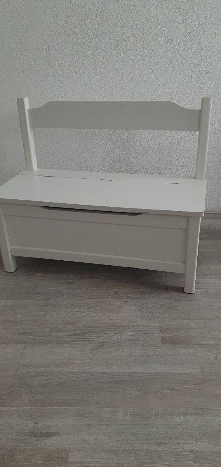 Speelgoed bankje kist kleur wit., Kinderen en Baby's, Kinderkamer | Overige Meubels, Ophalen, Overige typen