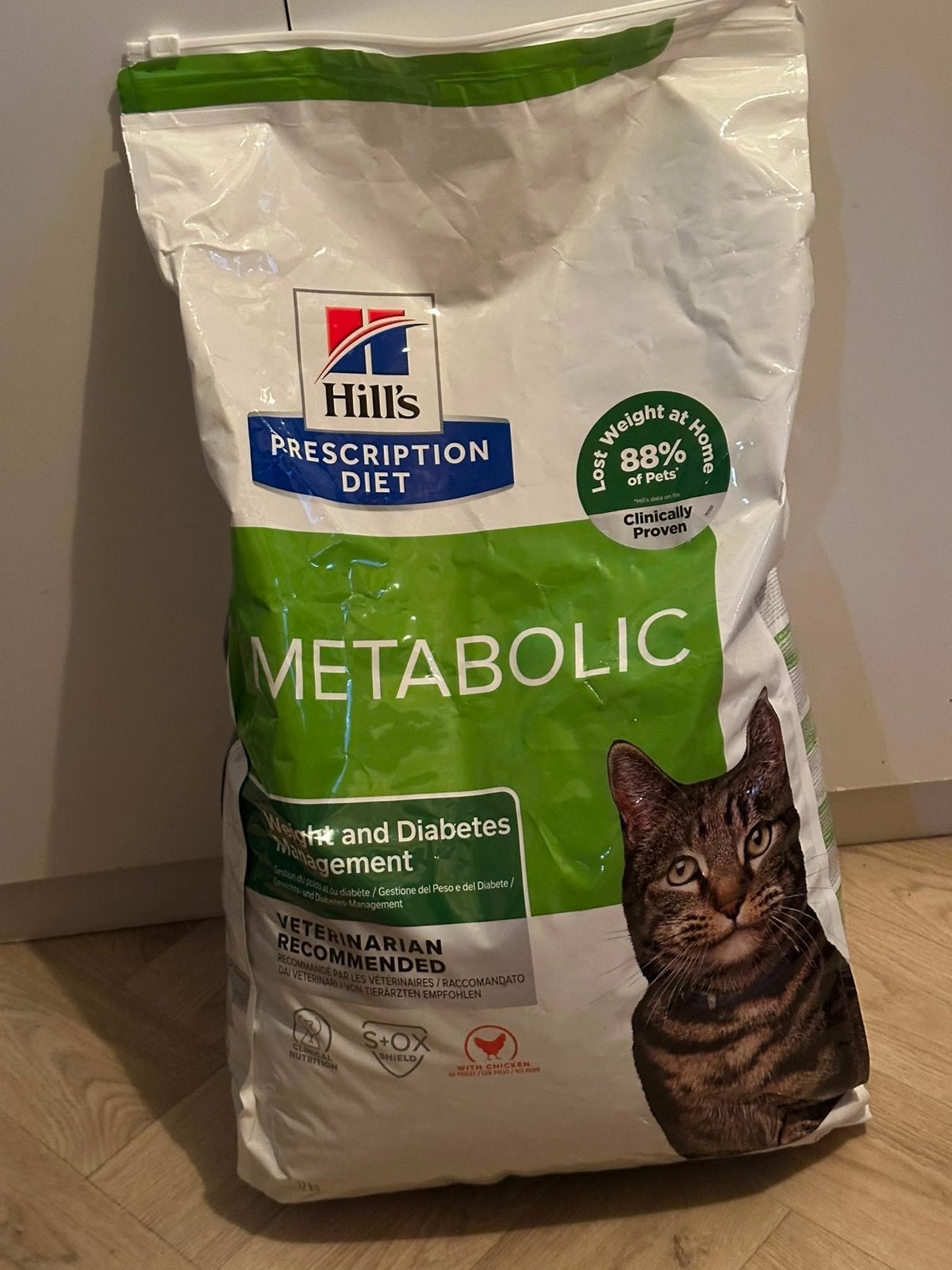 Hills Prescription Diet Metabolic (brokken) - Kip - 12 kg, Ophalen, Kat