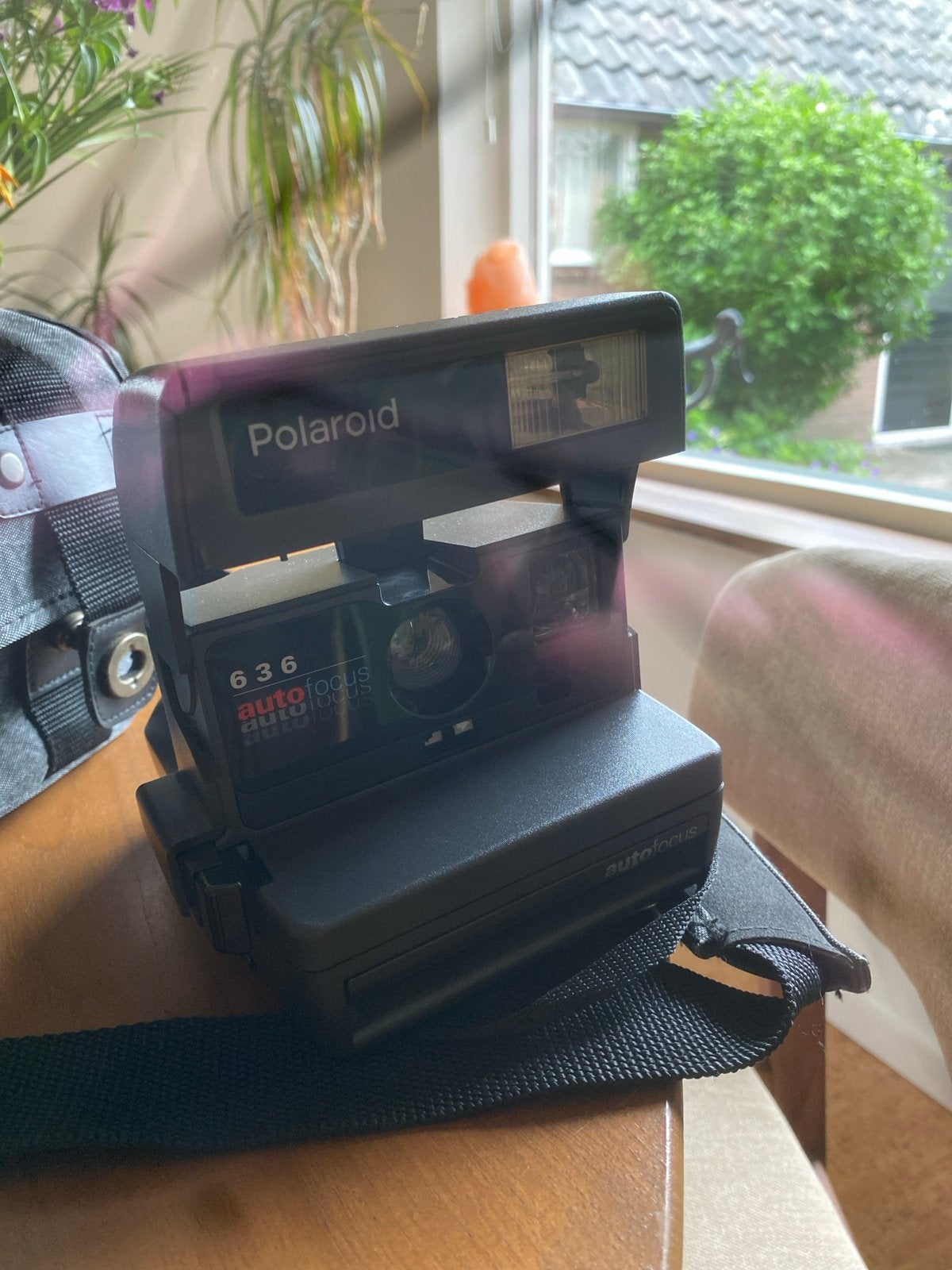 Polaroid 636 Autofocus Instant Camera met Tas, Audio, Tv en Foto, Fotocamera's Analoog, Ophalen of Verzenden, Zo goed als nieuw