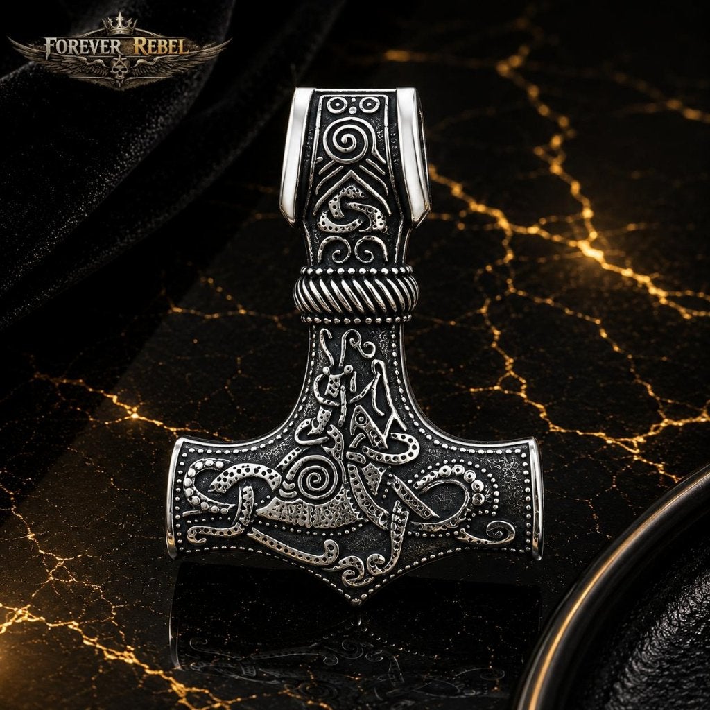 Odin’s Silver Oath - 925 Zilver, Foreverrebelmail@pm.me, Overige voorstellingen, Verzenden, Zilver