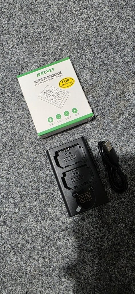 Lader voor Sony fz100 baterijen - NIEUW, Nieuw, Ophalen of Verzenden