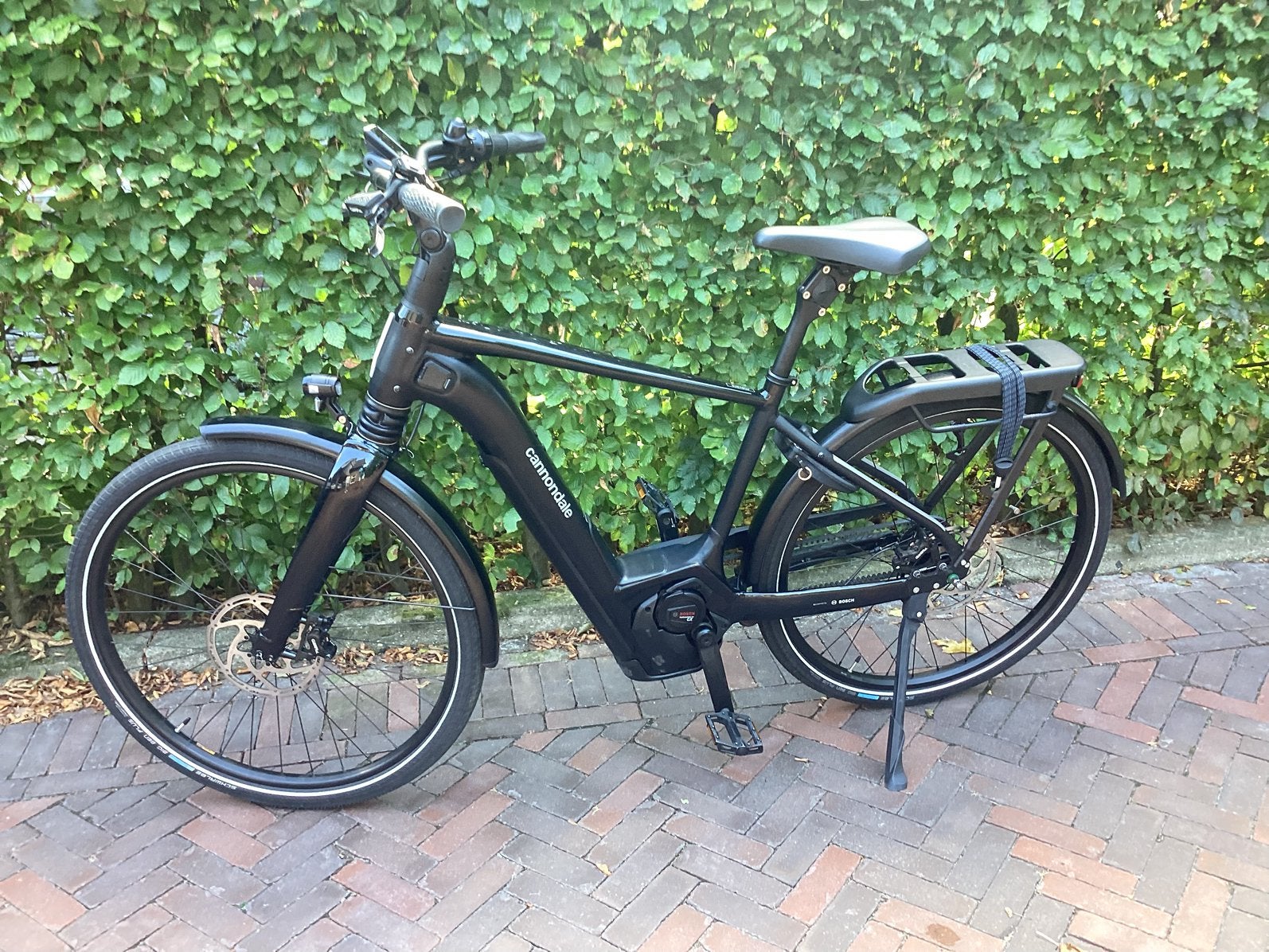 E bike Herenfiets Stadsfiets elektrischefiets Cannondale, Fietsen en Brommers, Elektrische fietsen, Ophalen, Zo goed als nieuw