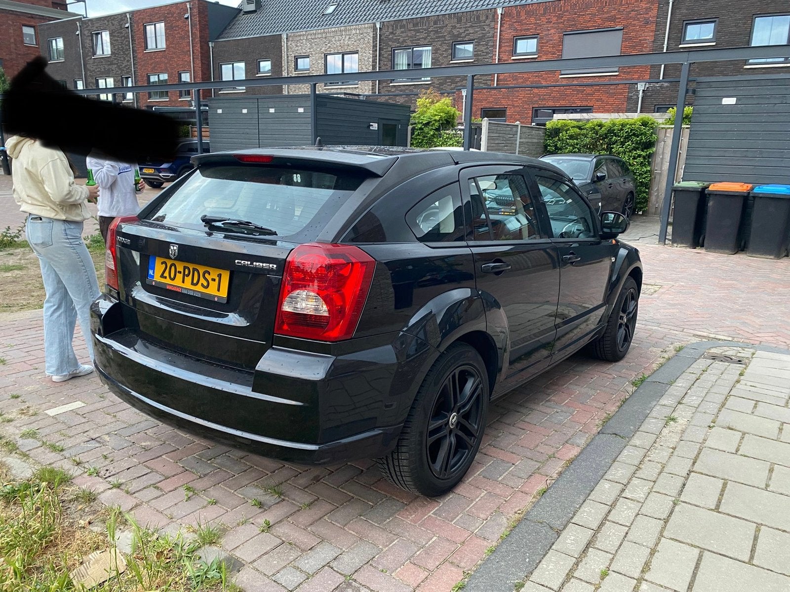 Dodge Caliber 2.0 2011 Zwart, 1998 cc, 450 kg, Zwart, Origineel Nederlands