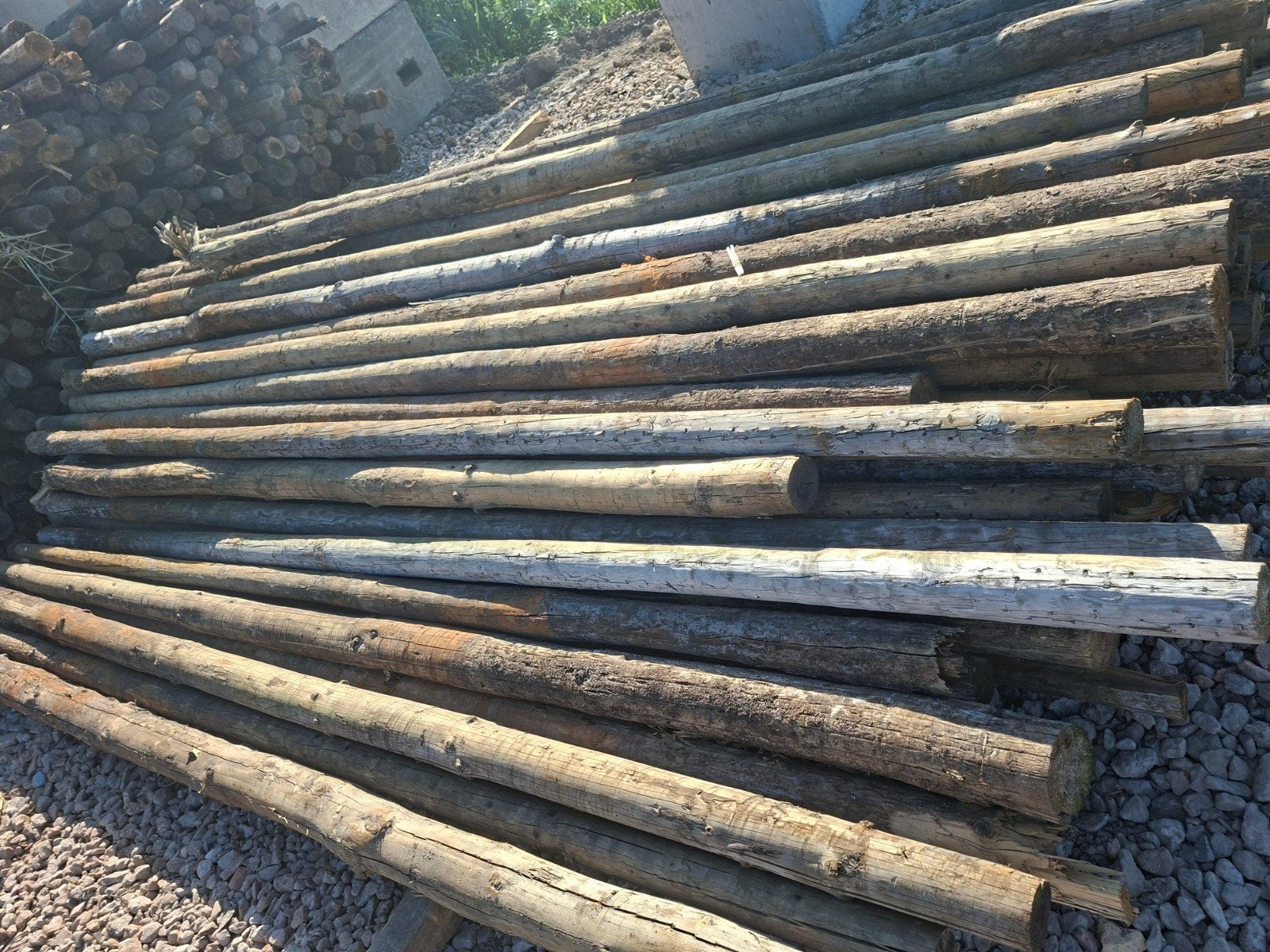 Ronde palen | boompalen | beschoeiingspalen, Tuin en Terras, Palen, Balken en Planken, Ophalen of Verzenden, Gebruikt, 250 cm of meer